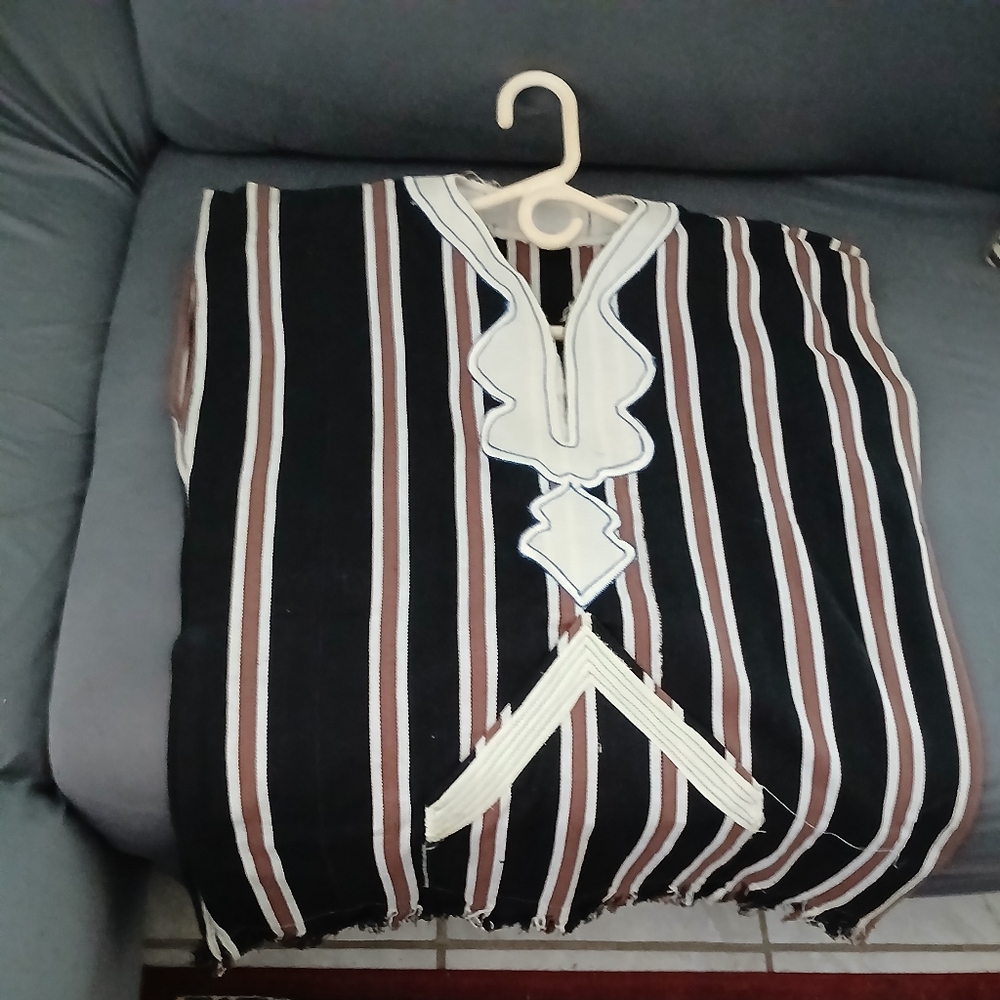 Shawl, double layered thick material Poncho